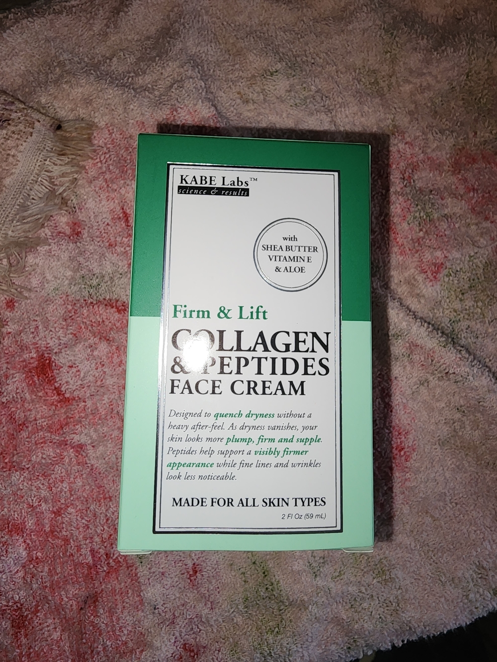 Firm & Lift Collagen & Peptides Face Cream - Green
